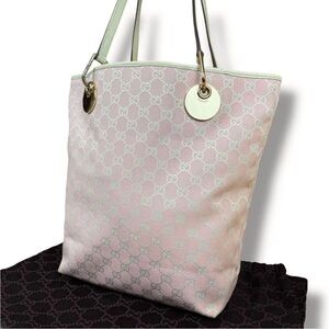 Gucci Light Pink Monogram Tote